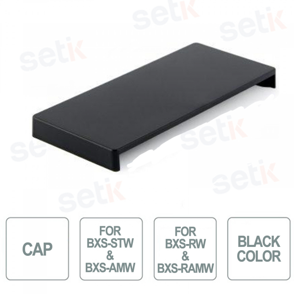 Black rear box cap for BXS-STW, BXS-AMW, BXS-RW and BXS-RAMW - Optex