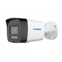 Cámara IP Bullet Exterior 4 Megapixel lente fija 2.8mm IR 30m PoE IP67 - Micrófono y Alarma - Hyundai