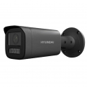 Cámara IP Bullet Exterior 4 Megapixeles óptica motorizada 2.8-12mm IR 50m PoE IP67 - Micrófono Negro - Hyundai