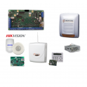 Promo Kit d'alarme maison Bentel alarme antivol professionnelle Absoluta Plus Zone ABS48-IP + capteurs PIR Hikvision