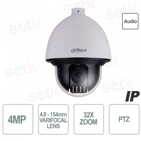 ONVIF® PoE IP-Kamera Dahua Speed Dome PTZ 4MP 32X WDR Starlight - Dahua