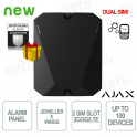 Ajax HUB BP 2 SIM 2G/3G/LTE Black Version Alarm Control Panel - Ajax