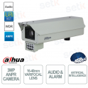 ANPR License Plate Camera - 3MP - 16-40mm Lens - 23-30m IR LED - 2 Lane Coverage - IP66 & IK10