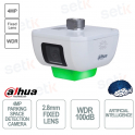 4Mp AI Parking IP Camera - 2.8mm Lens - Dahua