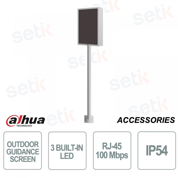 Outdoor Driving Screen - IP54 - Dahua