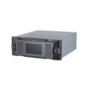 Used for video surveillance - 24 slots - 256 channels - 768Mbps bandwidth - Redundant power supply