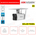 4MP Solar Powered IP Camera - 4G - Microphone & Speaker