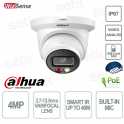 Cámara Domo IP de óptica varifocal de 4MP WizSense 2.7-13.5mm con análisis de vídeo - Dahua