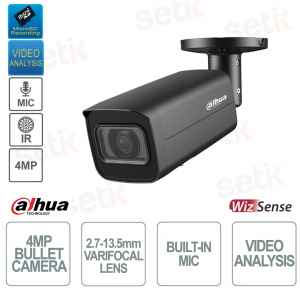 copy of Caméra IP POE ONVIF® Bullet - 4MP - 2,7-13,5 mm - Analyse vidéo - Blanc