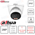 Dahua IP POE Eyeball 2MP Varifocal 2.7-13.5mm Caméra intelligente double lumière 40m