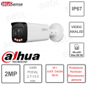 2MP-Varifokal-IP-Bullet-Kamera 2,7-13,5 mm Smart Dual Light IR60m - Dahua