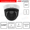 Cámara panorámica Hikvision 32MP - Cámara de red PanoVu de 180°