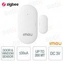 Sensore per porte e finestre DC 3V 2.4GHz Protocollo Zigbee - Imou