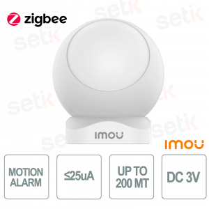 Capteur de mouvement DC 3V 2.4GHz protocole Zigbee - Imou