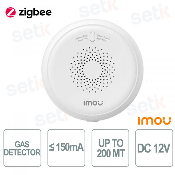 DC 12V 2,4GHz Zigbee-Protokoll-Gassensor - Imou