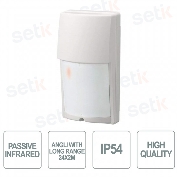 Outdoor Passive Infrared Detector - Wired - IP54 - Optex