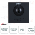 Outdoor Station with 2Mp 160° Camera - Vandal-Proof - Black - Dahua