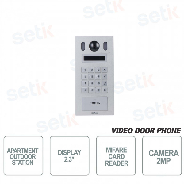 2MP externe Zweidraht-IP-Station Mechanische Tastatur – Dahua