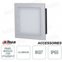 Panel para VTO4202F-P en aluminio IP65 IK07 - Dahua