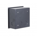 Aluminum Flush Mount Box - Black - Dahua