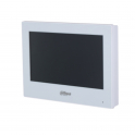 2 Wire and WIFI Indoor Monitor SIP 7 Inch Touch White S2 - Dahua