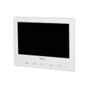 Postazione interna ibrido a due fili Monitor 7" Slot MicroSD Bianco - Dahua