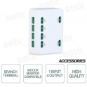 Branch Terminal 1 Input 4 Output Port - Dahua