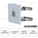 copy of Aluminum Pole Mount Bracket - White Color - Dahua