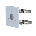 copy of Aluminum Pole Mount Bracket - White Color - Dahua