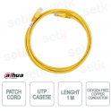 Patch cord UTP CASE5E - 1m - Dahua