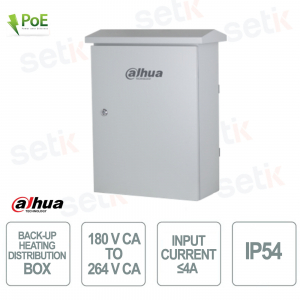 Backup Heating Distribution Box - 180–264V AC - IP54 - Dahua