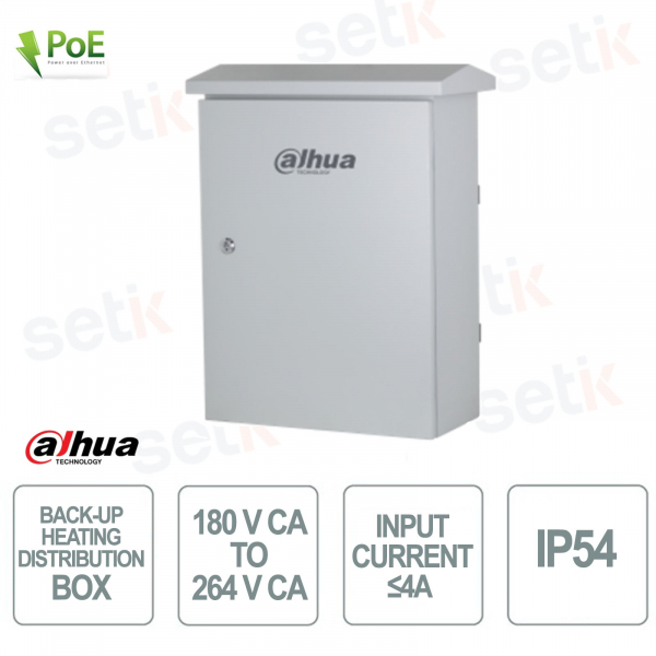 Boîte de distribution de chauffage d'appoint - 180-264 V CA - IP54 - Dahua