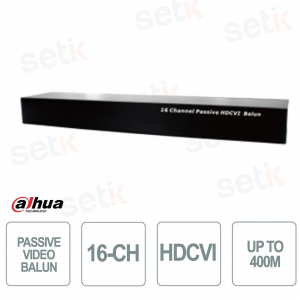 Balun HDCVI Passivo 16 canali - Dahua