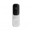 Ajax DoorBell White – Smart Video Intercom with AI, PIR, and HDR Camera