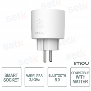 Smart socket with consumption control - compatible with Matter - Imou