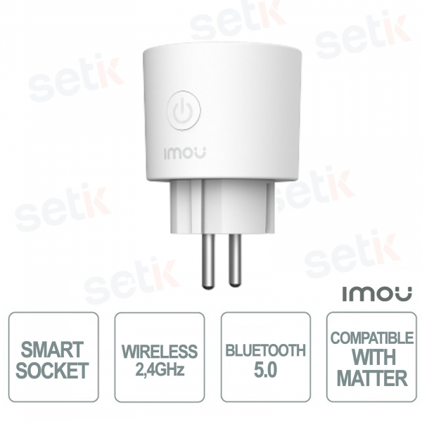 Prise intelligente avec contrôle de consommation - compatible Matter - Imou