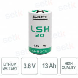 Lithium battery 3.6V 13Ah - Optex