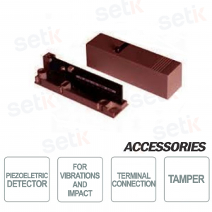 Piezo Sensor Brown with Contact - CSA