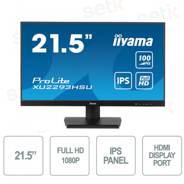 IIYAMA - Moniteur 21,5 pouces - FullHD 1080p - IPS - B7