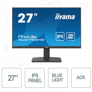 Moniteur LED iiyama IPS 27 pouces full HD 100 Hz ACR Vesa - B7