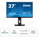 27 inch ProLite monitor IPS technology HDMI Display Port Full HD Has+Pivot Speaker