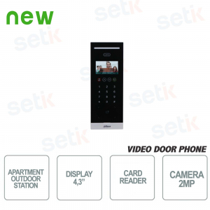 Backlit IP Video Intercom - 2MP - IPS DISPLAY - S2 - Dahua