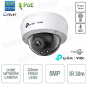 Caméra dôme IP67 TP Link VIGI C250 (2,8 mm) 5 MP avec vision nocturne couleur