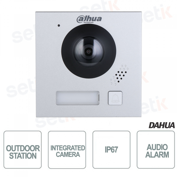 Outdoor Station with 2Mp 160° Camera - Vandal-Proof - Dahua