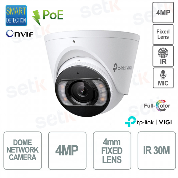 TP Link InSight S445(4mm) ViGi 4MP 4mm External Full Color Night Vision Dome Camera