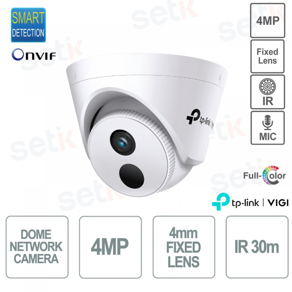 Telecamera Dome TP Link C440I ViGi 4MP 4mm Visione Notturna