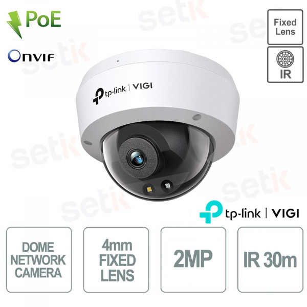 Caméra dôme IP67 TP Link VIGI C220I (4 mm) 2 MP 4 mm Vision nocturne