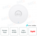 TP-Link Omada EAP610 Access Point WiFi 6 AX1800 per Reti Aziendali ad Alta Densità