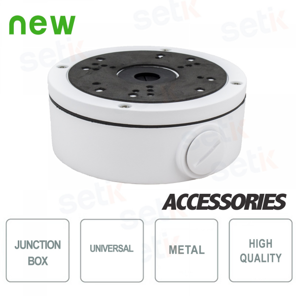 Metal junction box for TVCC cameras Universal