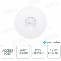 TP-Link Omada EAP783 Access Point WiFi 7 Tri-Band BE19000 per Reti Aziendali ad Alta Densità